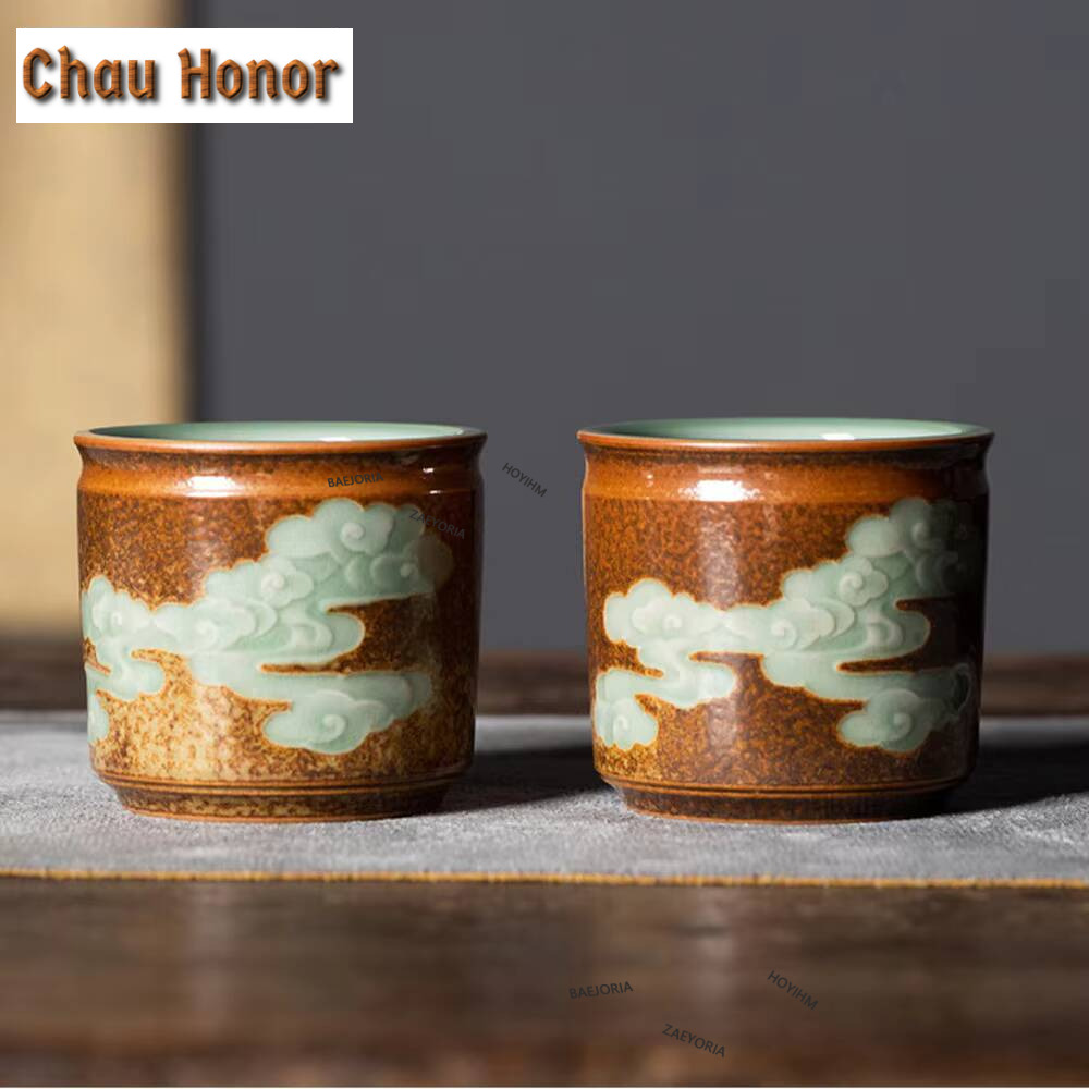 Celadon Ceramic Cup - 100ml handgemachte Longquan Celadon Tee tasse