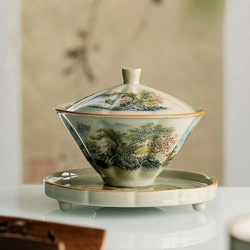 Jingdezhen-Keramik-Teetasse mi – Celadon Ceramic Cup Bewertung und Preis