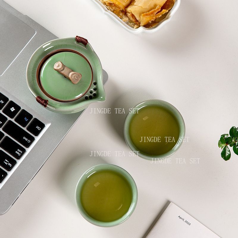 Celadon Crackle Glaze Reise-Te – Celadon Ceramic Cup Bewertung und Preis