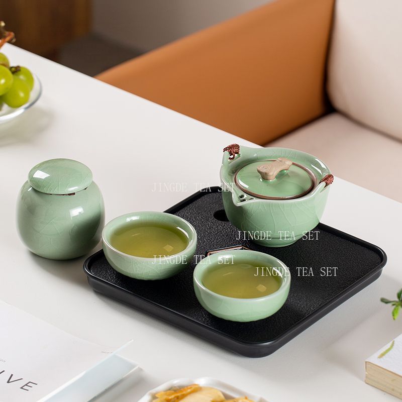 Celadon Crackle Glaze Reise-Te – Celadon Ceramic Cup Bewertung und Preis