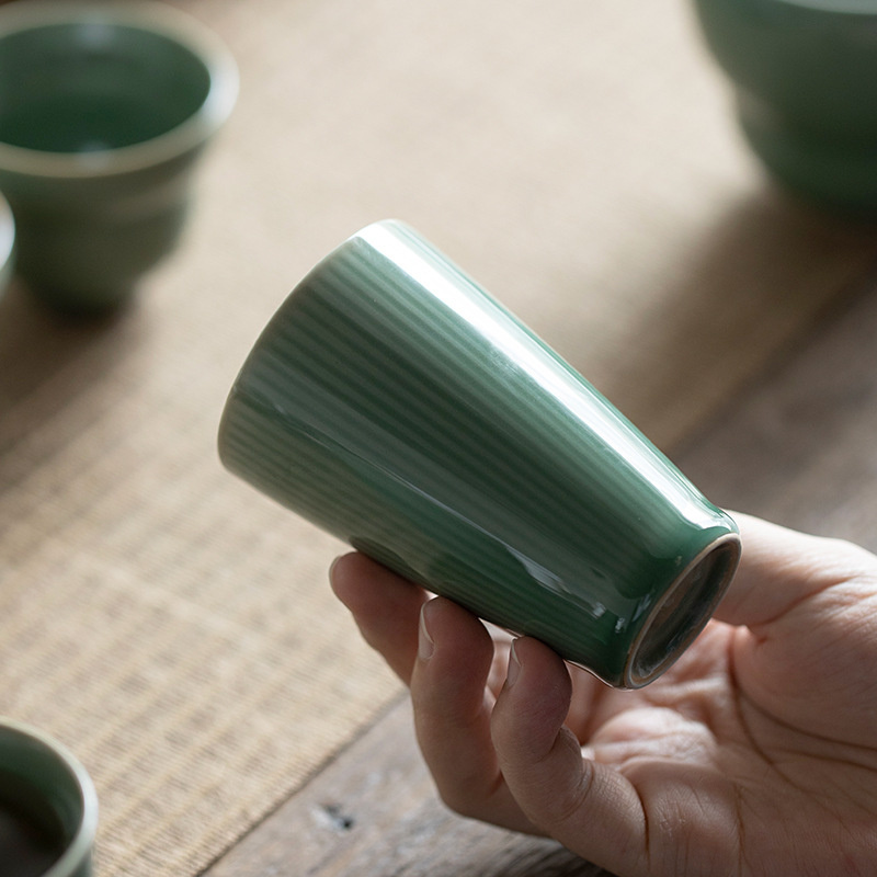 90ML Yue Brennofen Celadon Tee – Celadon Ceramic Cup Bewertung und Preis