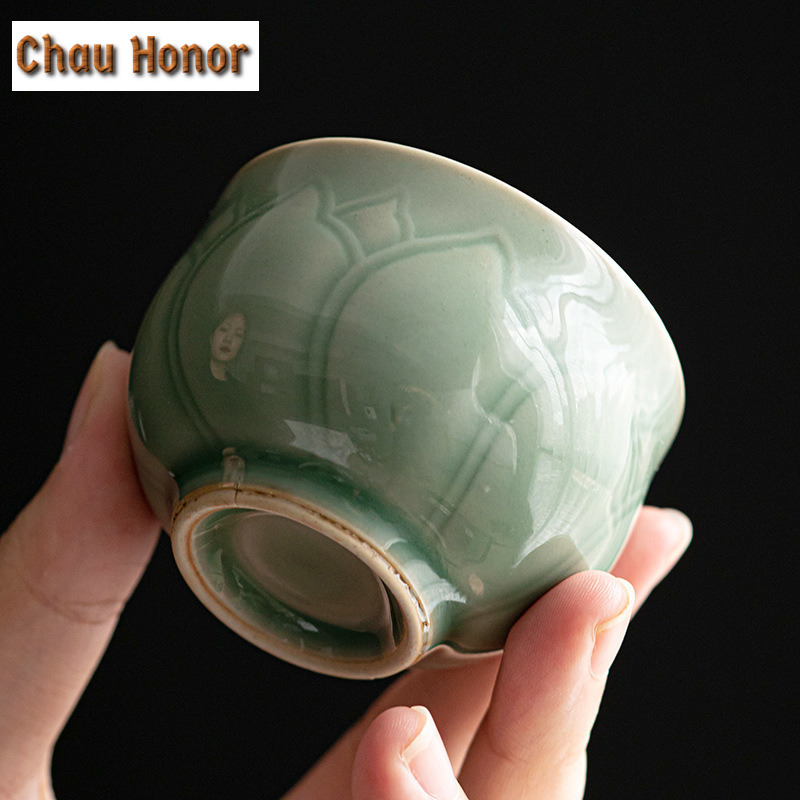 65ml Retro Celadon Probe Tee T – Celadon Ceramic Cup Bewertung und Preis