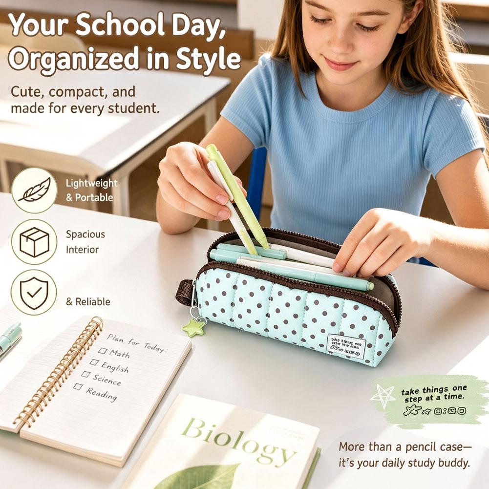 Mint Life Großraumige Stifttas – Korean Student Lifestyle Bewertung und Preis
